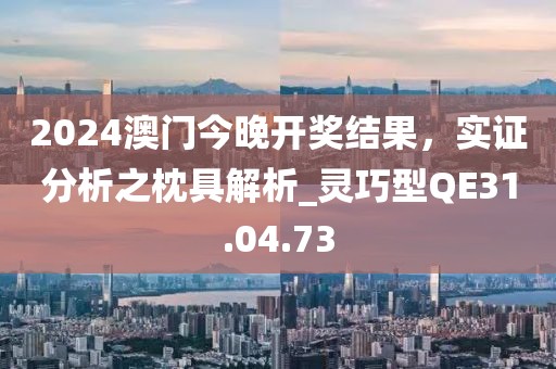 2024澳門今晚開獎結(jié)果，實證分析之枕具解析_靈巧型QE31.04.73