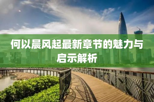 何以晨風(fēng)起最新章節(jié)的魅力與啟示解析