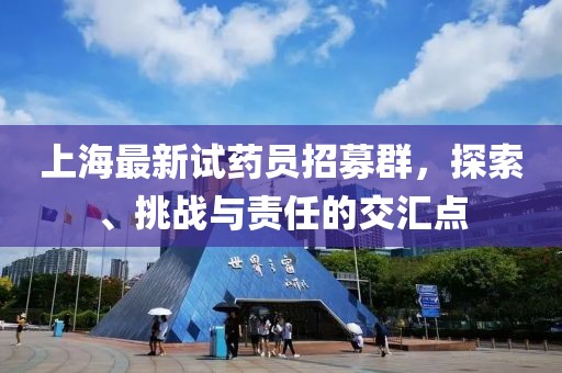 上海最新試藥員招募群，探索、挑戰(zhàn)與責(zé)任的交匯點(diǎn)