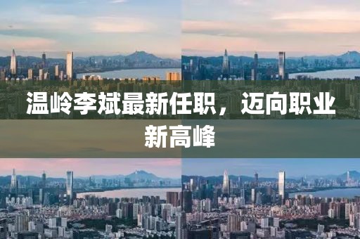 溫嶺李斌最新任職，邁向職業(yè)新高峰