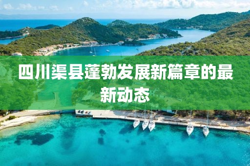 四川渠縣蓬勃發(fā)展新篇章的最新動態(tài)