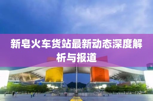 新皂火車貨站最新動(dòng)態(tài)深度解析與報(bào)道