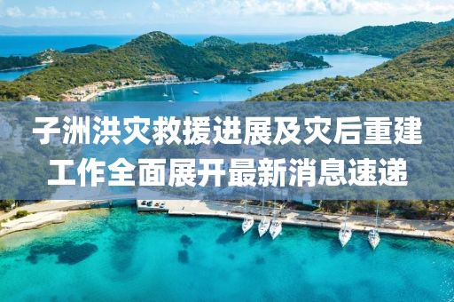 子洲洪災(zāi)救援進(jìn)展及災(zāi)后重建工作全面展開最新消息速遞