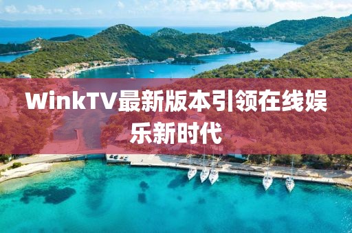 WinkTV最新版本引領(lǐng)在線娛樂新時代