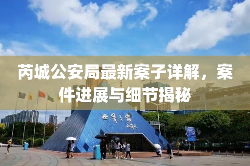 芮城公安局最新案子詳解，案件進(jìn)展與細(xì)節(jié)揭秘