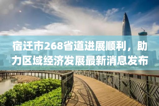 宿遷市268省道進(jìn)展順利，助力區(qū)域經(jīng)濟(jì)發(fā)展最新消息發(fā)布