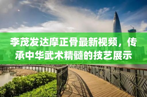 李茂發(fā)達(dá)摩正骨最新視頻，傳承中華武術(shù)精髓的技藝展示