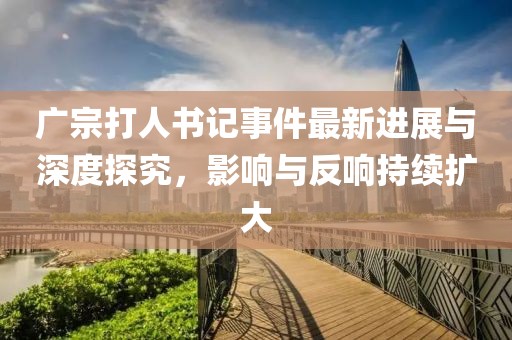 廣宗打人書記事件最新進展與深度探究，影響與反響持續(xù)擴大