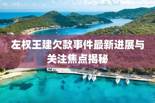 左權王建欠款事件最新進展與關注焦點揭秘