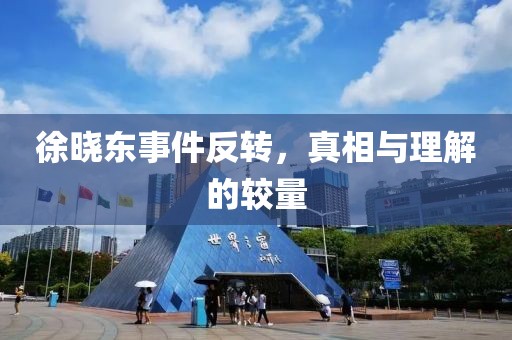 徐曉東事件反轉(zhuǎn)，真相與理解的較量