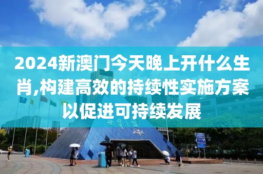 2024新澳門今天晚上開什么生肖,構(gòu)建高效的持續(xù)性實施方案以促進可持續(xù)發(fā)展