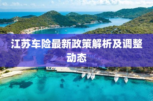 江蘇車險最新政策解析及調(diào)整動態(tài)