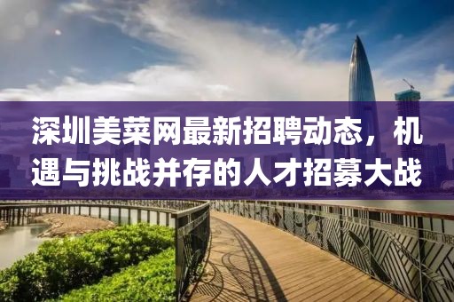 深圳美菜網(wǎng)最新招聘動(dòng)態(tài)，機(jī)遇與挑戰(zhàn)并存的人才招募大戰(zhàn)