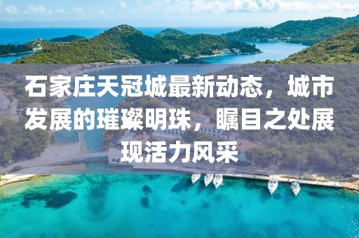 石家莊天冠城最新動態(tài)，城市發(fā)展的璀璨明珠，矚目之處展現(xiàn)活力風(fēng)采