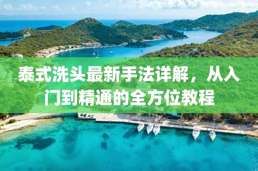 泰式洗頭最新手法詳解，從入門到精通的全方位教程