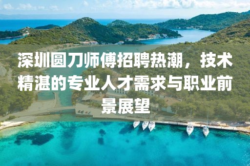 深圳圓刀師傅招聘熱潮，技術(shù)精湛的專業(yè)人才需求與職業(yè)前景展望