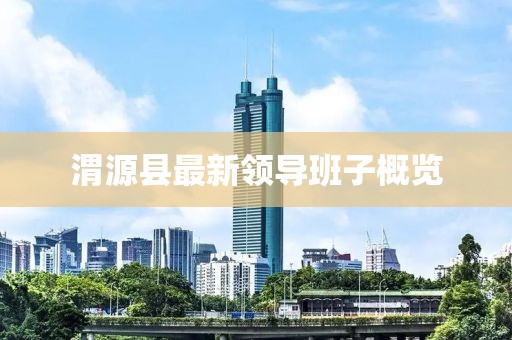 渭源縣最新領(lǐng)導(dǎo)班子概覽