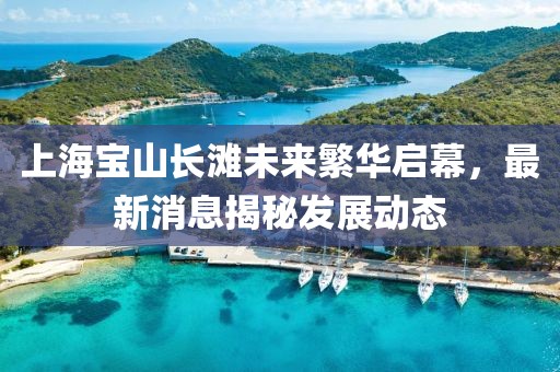 上海寶山長灘未來繁華啟幕，最新消息揭秘發(fā)展動態(tài)