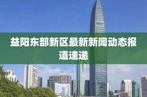 益陽東部新區(qū)最新新聞動(dòng)態(tài)報(bào)道速遞