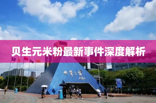 貝生元米粉最新事件深度解析