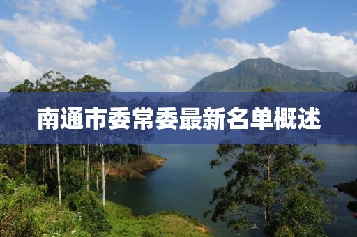 南通市委常委最新名單概述
