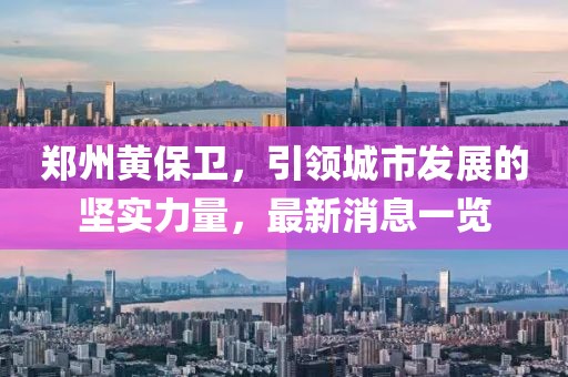 鄭州黃保衛(wèi)，引領(lǐng)城市發(fā)展的堅實力量，最新消息一覽