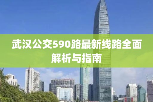 武漢公交590路最新線路全面解析與指南