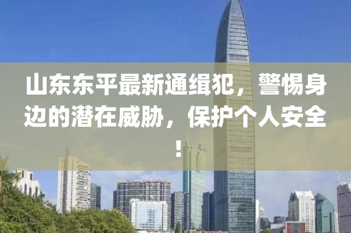 山東東平最新通緝犯，警惕身邊的潛在威脅，保護個人安全！