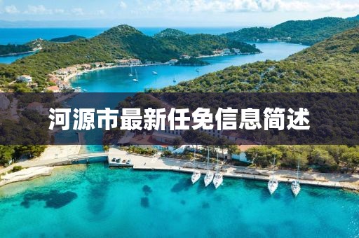 河源市最新任免信息簡述