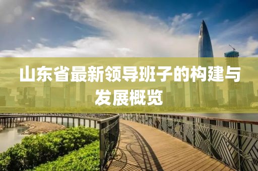 山東省最新領(lǐng)導(dǎo)班子的構(gòu)建與發(fā)展概覽