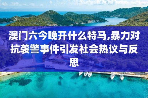 澳門六今晚開什么特馬,暴力對(duì)抗襲警事件引發(fā)社會(huì)熱議與反思