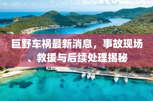巨野車禍最新消息，事故現(xiàn)場(chǎng)、救援與后續(xù)處理揭秘