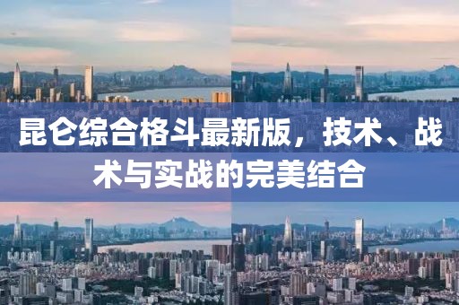 昆侖綜合格斗最新版，技術(shù)、戰(zhàn)術(shù)與實戰(zhàn)的完美結(jié)合