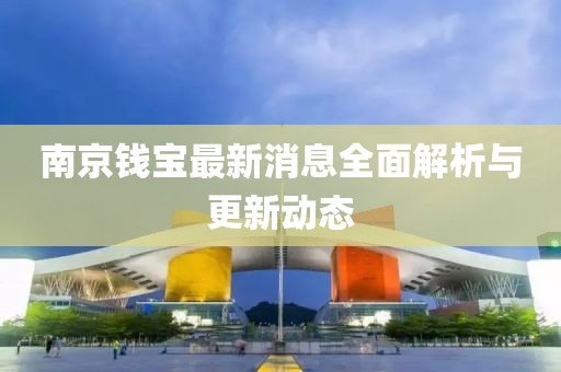 南京錢寶最新消息全面解析與更新動(dòng)態(tài)