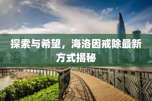 探索與希望，海洛因戒除最新方式揭秘