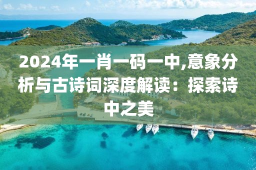 2024年一肖一碼一中,意象分析與古詩詞深度解讀：探索詩中之美