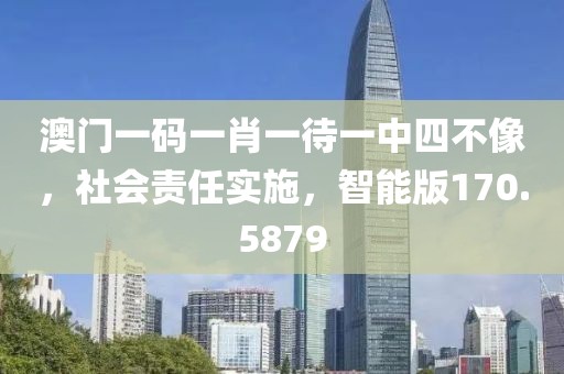 澳門一碼一肖一待一中四不像，社會(huì)責(zé)任實(shí)施，智能版170.5879