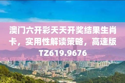 澳門六開彩天天開獎(jiǎng)結(jié)果生肖卡，實(shí)用性解讀策略，高速版TZ619.9676