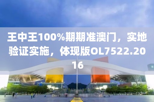 王中王100%期期準澳門，實地驗證實施，體現(xiàn)版OL7522.2016